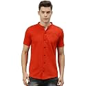 Urbano Fashion Men39s Solid Cotton Slim Fit