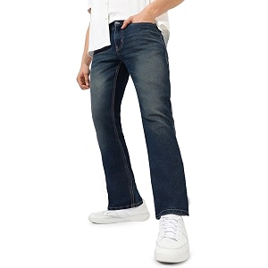 Urbano Fashion Mens Stretch Fit Mid Rise