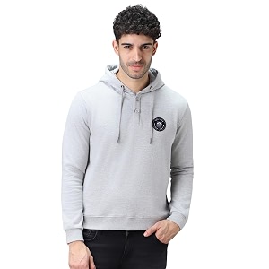 Urbano Fashion Men Polycotton Hooded Sweatshirt