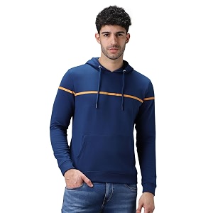 Urbano Fashion Men Polycotton Hooded Sweatshirt