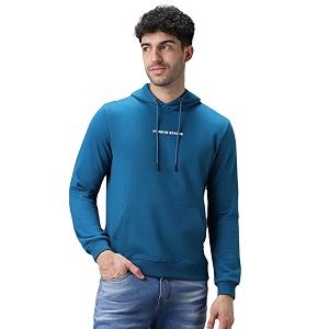 Urbano Fashion Men Polycotton Hooded Sweatshirt