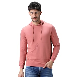 Urbano Fashion Men Polycotton Hooded Sweatshirt