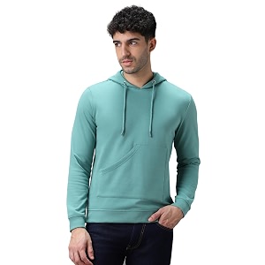 Urbano Fashion Men Polycotton Hooded Sweatshirt