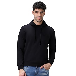 Urbano Fashion Men Polycotton Hooded Sweatshirt