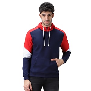 Urbano Fashion Men Polycotton Hooded Sweatshirt