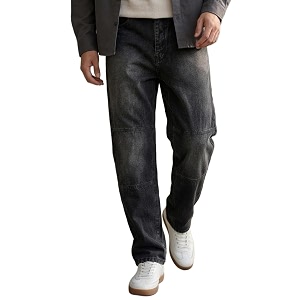 Urbano Fashion Mens Loose Baggy Fit Cut