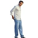 Urbano Fashion Men39s Loose Baggy Fit Cut