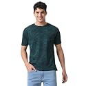 Urbano Fashion Men39s Printed Half Sleeve Slim