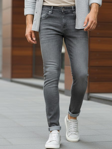 Urbano Fashion Regular Men Dark Grey Jeans