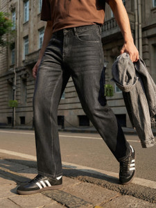 Urbano Fashion Relaxed Fit Men Grey Jeans