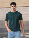 Urbano Fashion Self Design Men Round Neck