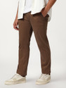 Urbano Fashion Straight Fit Men Brown Trousers