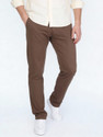 Urbano Fashion Straight Fit Men Brown Trousers