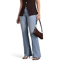 Urbano Fashion Women39s Mid Rise Bootcut Washed