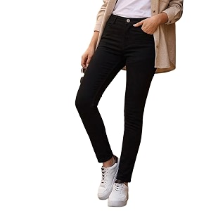 Urbano Fashion Womens Skinny Fit High Rise