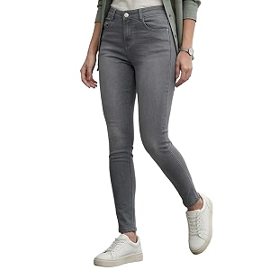 Urbano Fashion Womens Slim Fit Washed Jeans