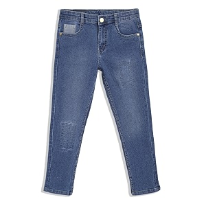 Urbano Juniors Boys Blue Slim Fit Washed