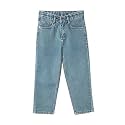 Urbano Juniors Boy's Loose Baggy Fit Washed Denim Jeans Stretchable