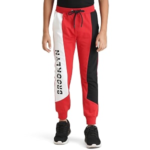 urbano juniors boy39s regular fit cotton jogger track pants stretch