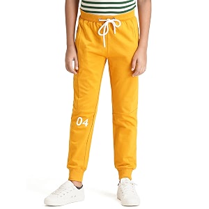 urbano juniors boy39s regular fit cotton jogger track pants stretch