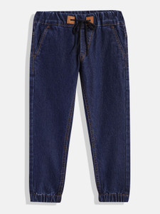 Urbano Juniors Jogger Fit Boys Blue Jeans