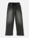 Urbano Juniors Loose Fit Boys Black Jeans