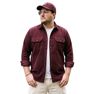 Urbano Plus Mens Corduroy Full Sleeve Regular
