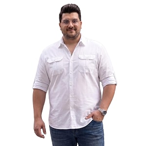 Urbano Plus Mens Cotton Full Sleeve Regular