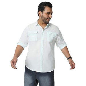 Urbano Plus Mens Cotton Full Sleeve Regular
