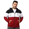 Urbano Plus Men39s Cotton Zippered Hooded Casual
