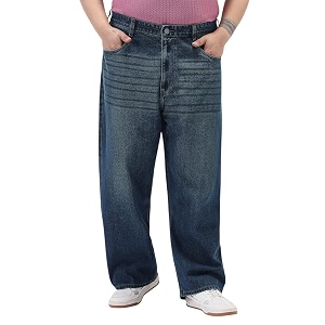 Urbano Plus Mens Loose Baggy Fit Heavy
