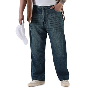 Urbano Plus Mens Loose Baggy Fit Heavy