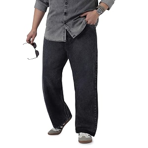 Urbano Plus Mens Loose Baggy Fit Heavy