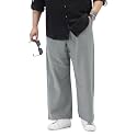 Urbano Plus Men39s Loose Fit Solid Linen