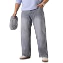Urbano Plus Men39s Loose Baggy Fit Washed