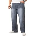 Urbano Plus Men39s Loose Baggy Fit Washed