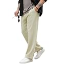 Urbano Plus Men39s Loose Fit Solid Linen