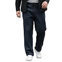 Urbano Plus Men39s Loose Fit Solid Linen