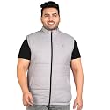 Urbano Plus Men's Nylon Regular Sleeveless Zippered Puffer Jacket