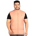 Urbano Plus Men's Nylon Regular Sleeveless Zippered Puffer Jacket