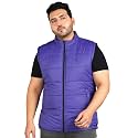 Urbano Plus Men's Nylon Regular Sleeveless Zippered Puffer Jacket