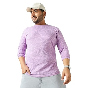 Urbano Plus Mens Printed Full Sleeve Regular