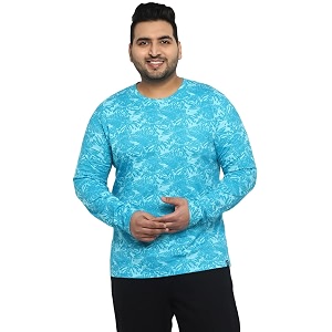 Urbano Plus Mens Printed Full Sleeve Regular