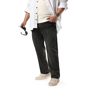Urbano Plus Mens Regular Fit Heavy Washed