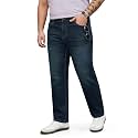 Urbano Plus Men39s Relaxed Fit Washed Denim