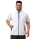 Urbano Plus Men's Nylon Regular Sleeveless Zippered Puffer Jacket