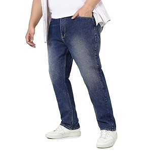 Urbano Plus Mens Straight Fit Mid Rise
