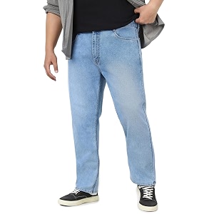 Urbano Plus Mens Straight Fit Mid Rise