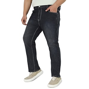 Urbano Plus Mens Straight Fit Mid Rise