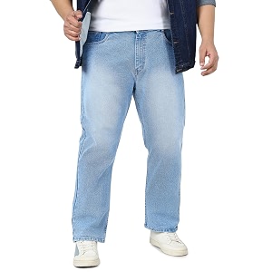 Urbano Plus Mens Straight Fit Mid Rise